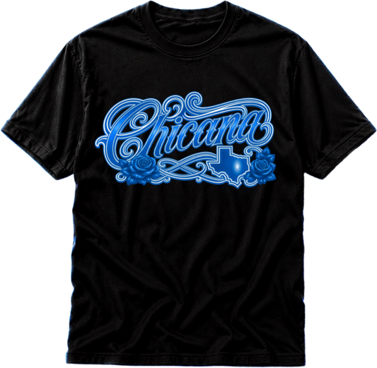 Chicana Tru Blu State Tee
