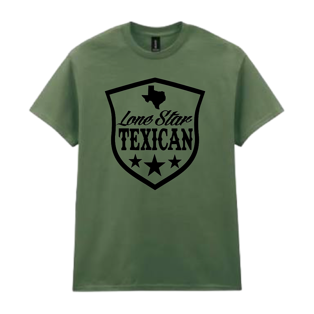 LONE STAR BADGE MILI TEE