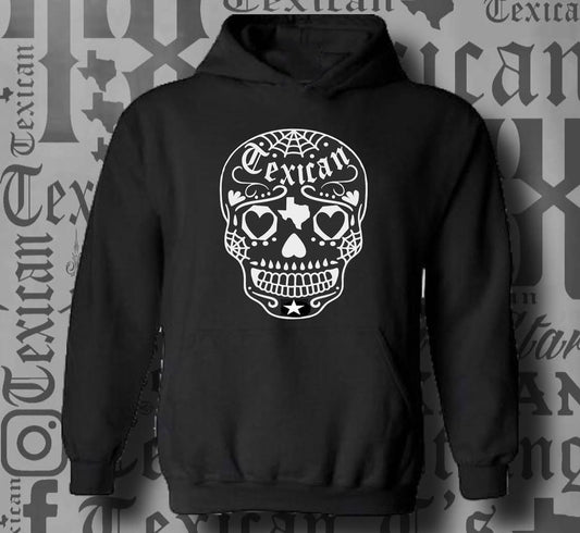 TEXICAN SUGAR SKULL HOODIE